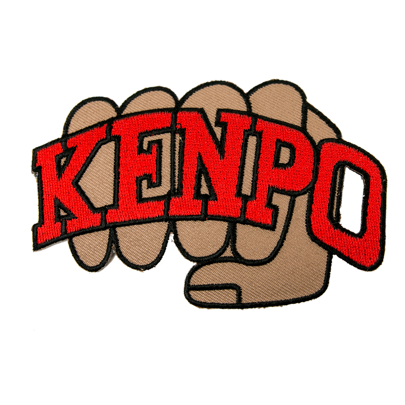 1141 Kenpo Fist Patch 4.5"W
