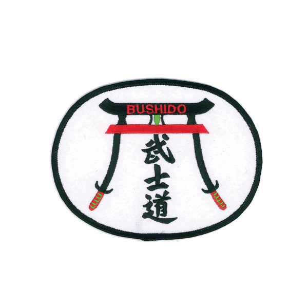 1176 Bushido Pagoda Patch 5.25"W