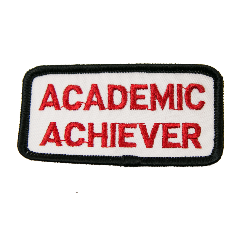 1187 Academic Achiever Patch 3"W