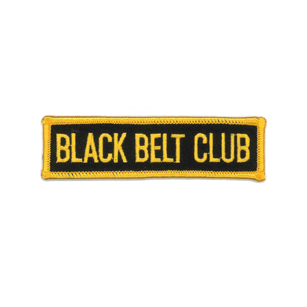 1195 Black Belt Club 4"W