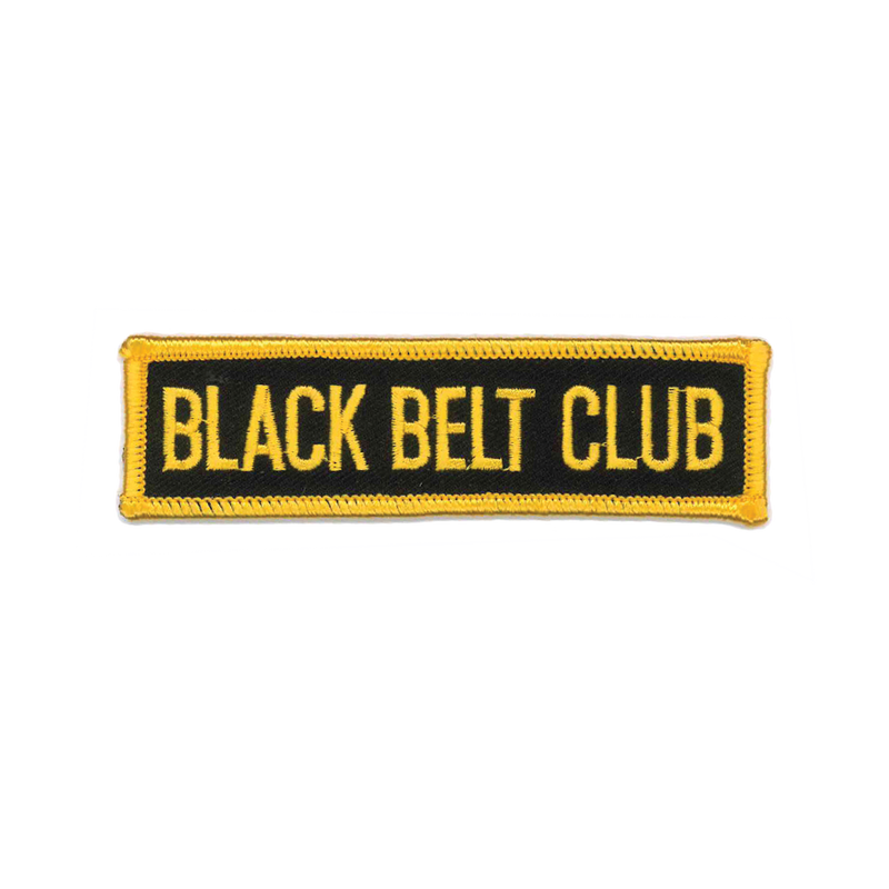 1195 Black Belt Club 4"W
