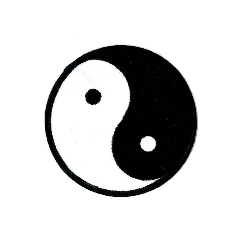1210 Yin and Yang Patch 3.5"