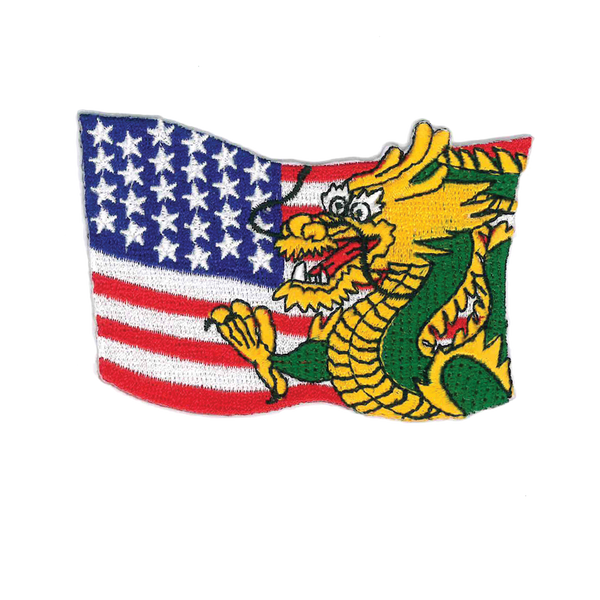 1138 USA Flag Patch 3.25H – Bushido