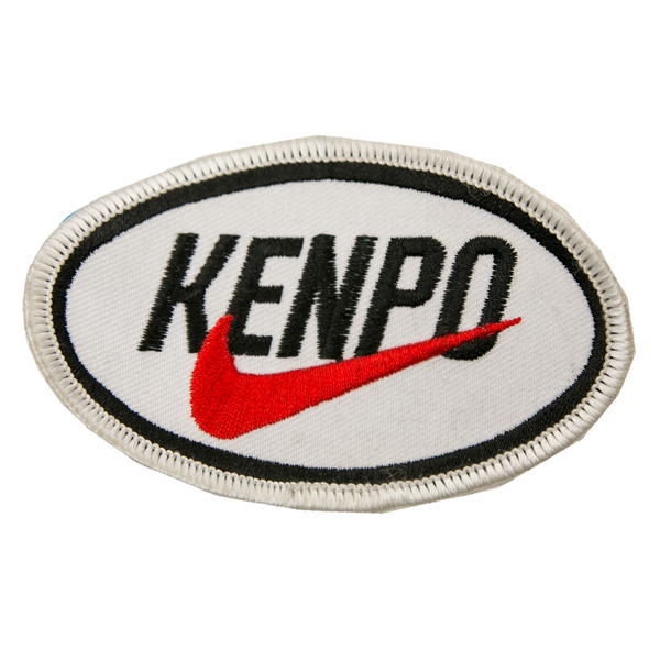 1391 Kenpo Swoosh Patch 4"W