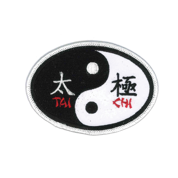 1457 Yin Yang Tai Chi Patch 4"W