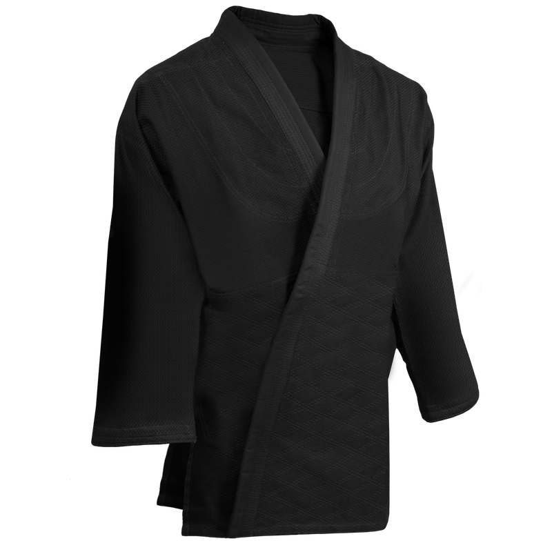 Judo Black Single Weave Uniform