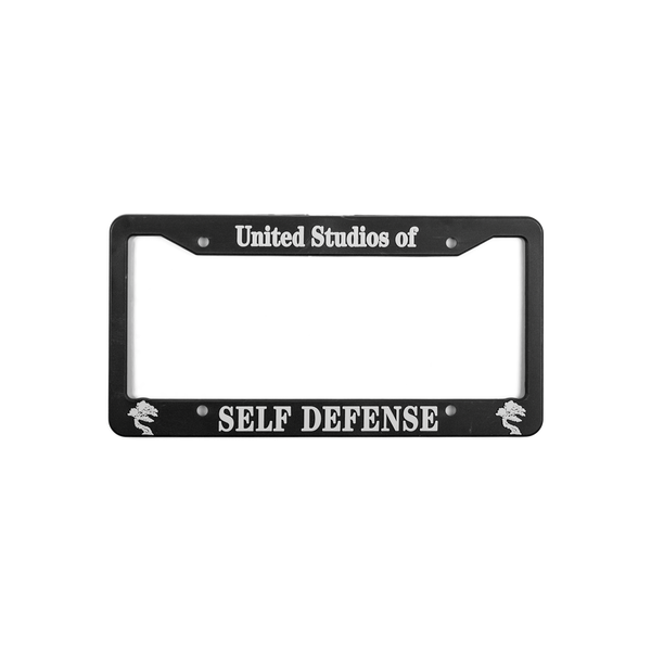 USSD License Plate Frame